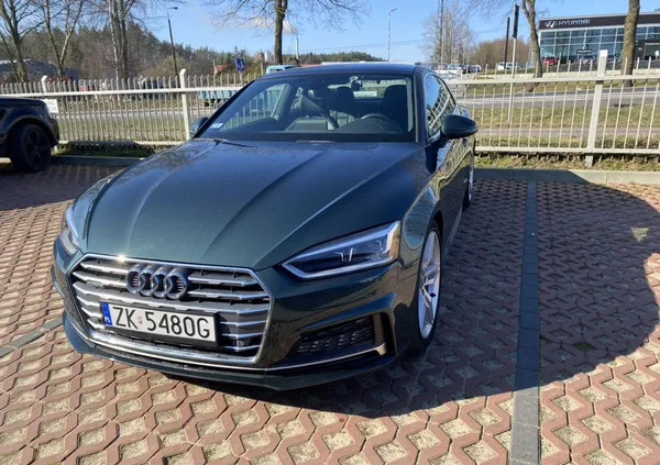 audi a5 Audi A5 cena 109000 przebieg: 79000, rok produkcji 2017 z Koszalin